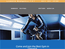 Tablet Screenshot of gymclinic.tv
